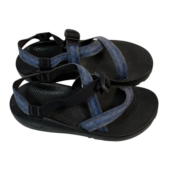 Chaco Z1 Classic Mens Sport Sandals Blue Black Strappy Hiking Shoes Size 13 main image 9
